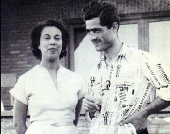 عکس جلال آل احمد و سیمین دانشور