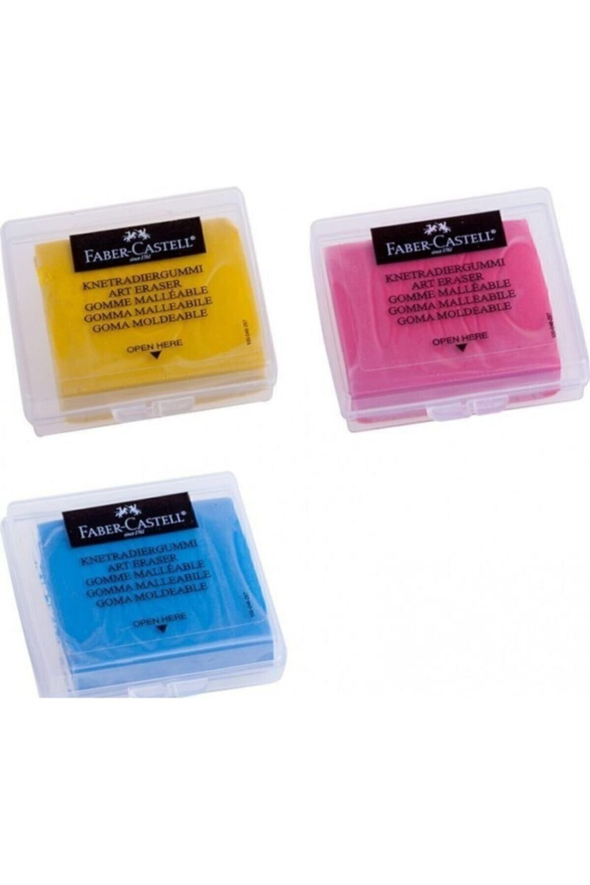 پاک‌کن خمیری فابر کاستل؛ بسته ۳ عددی